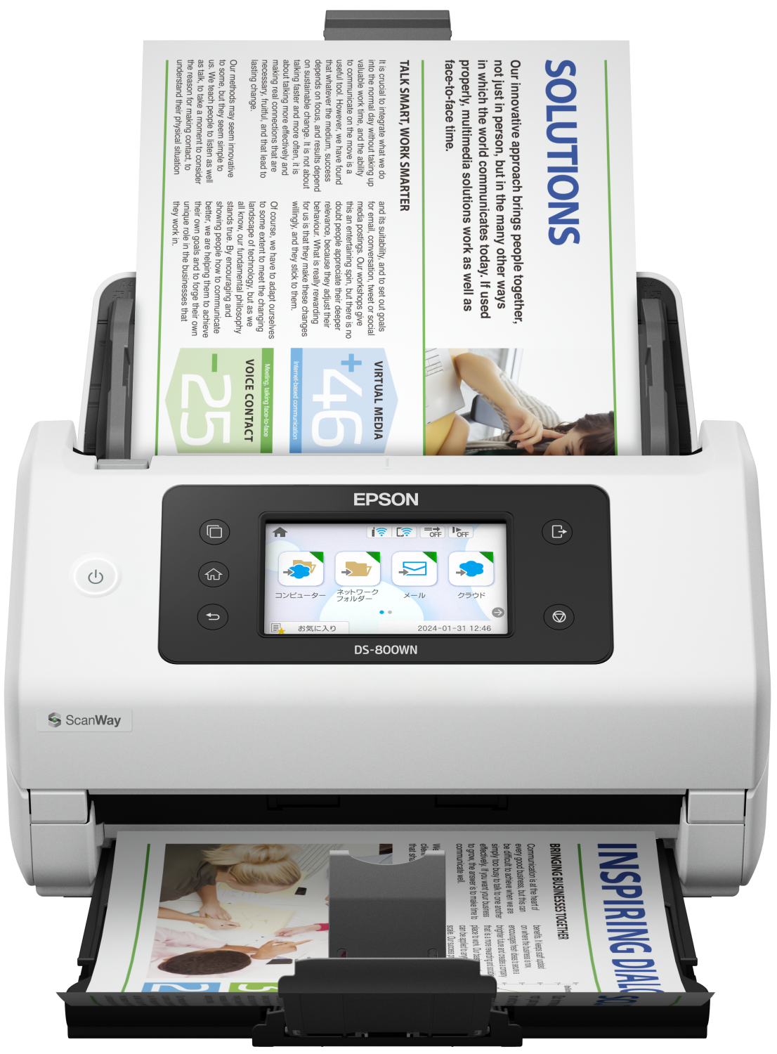 Skaner Epson WorkForce DS-800WN